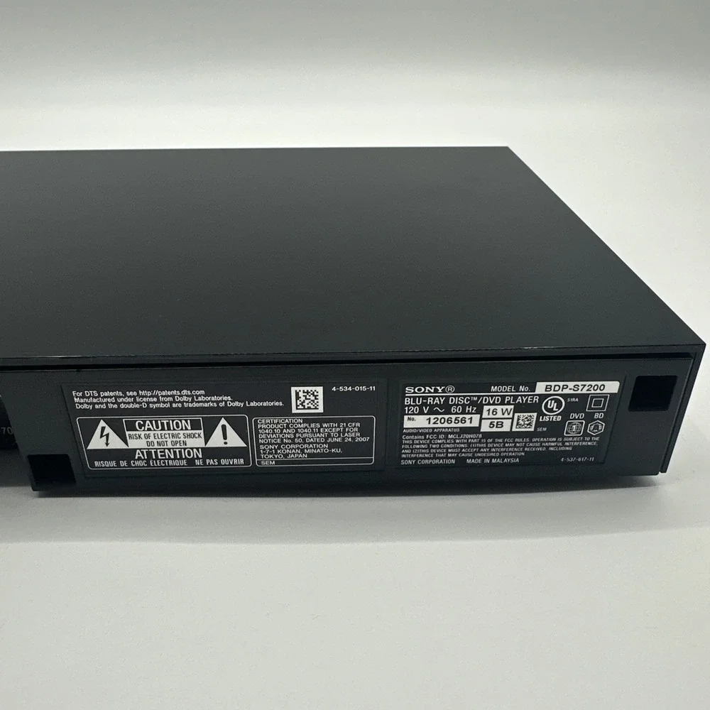 Sony bdp s7200